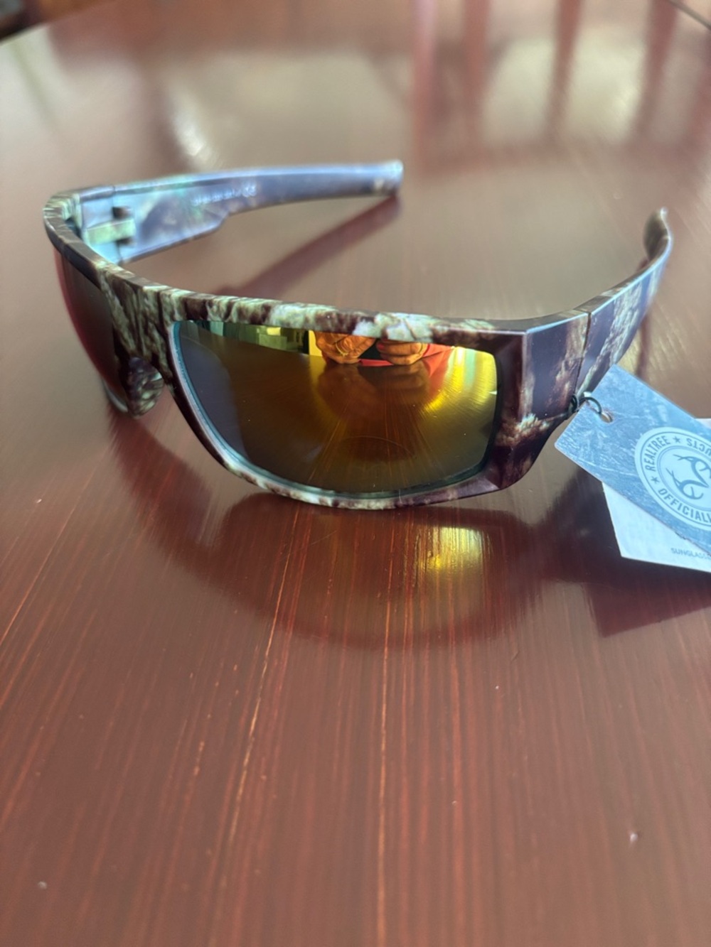 Realtree APX UVA 400 Protection, Cat 4,Mirror lens Camo Sunglasses
